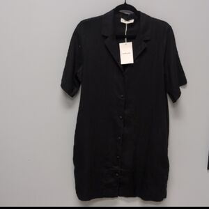 Everlane Black Midi Dress